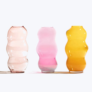 Muse Vase, Large Clear Copper - hover