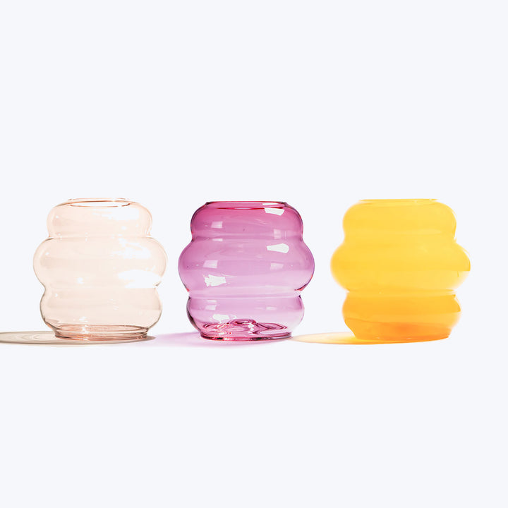 Muse Vase, Medium Clear Copper