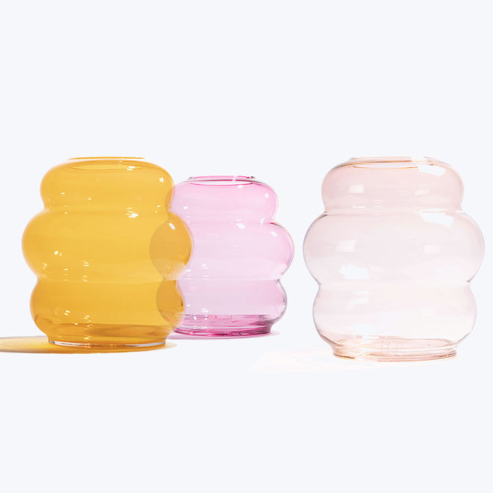 Muse Vase, Medium Ruby