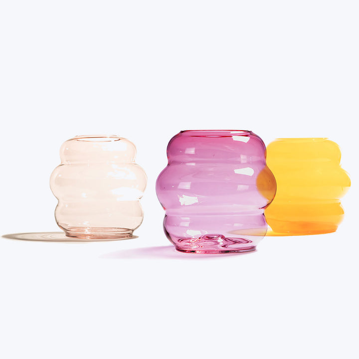 Muse Vase, Medium Ruby