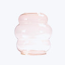 Muse Vase, Extra Large Clear Copper