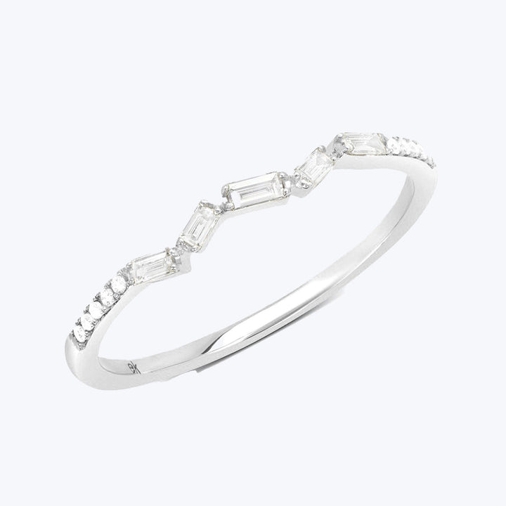 Balance White Gold Ring, 7 Default Title