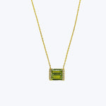 Shine Peridot Necklace Default Title