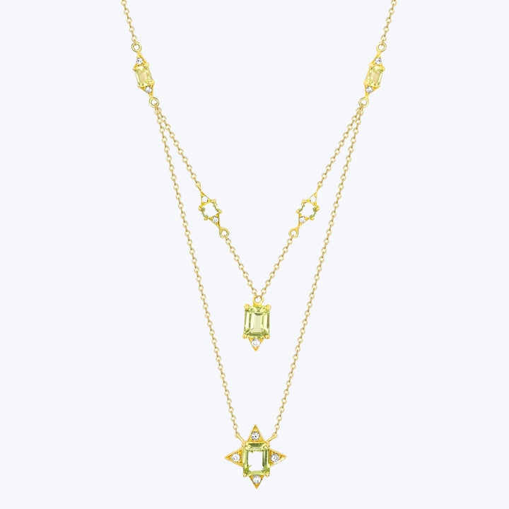 Augusta Peridot Necklace Default Title