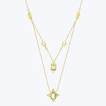 Augusta Peridot Necklace Default Title