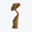 Brass Mushroom Sculpture (Set of 3)