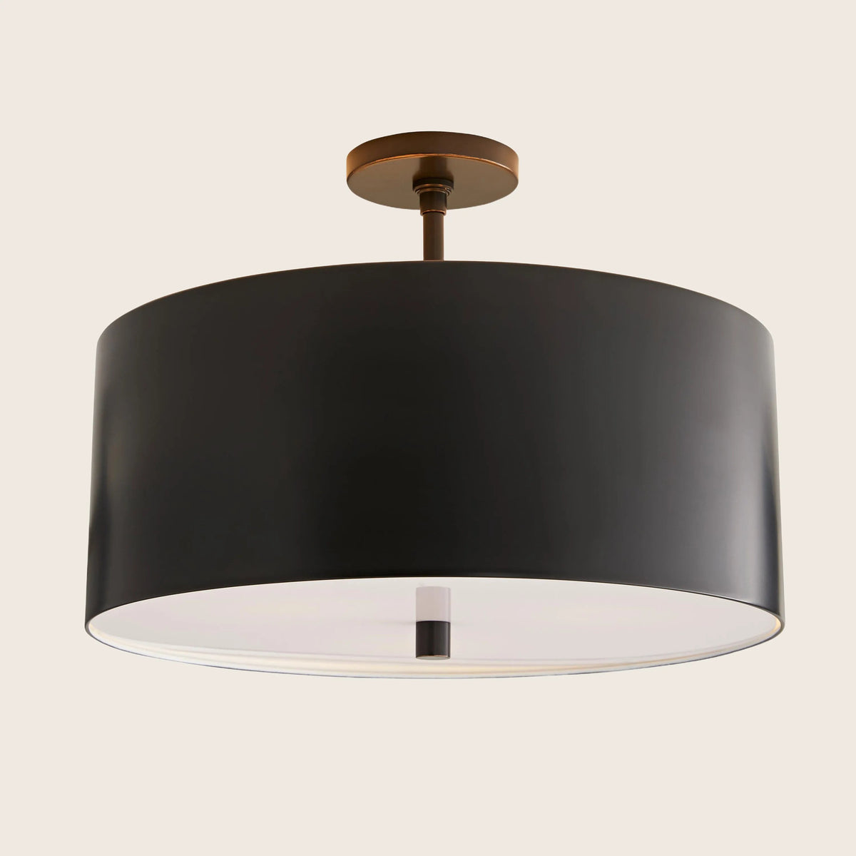 Brushed Metal Pendant