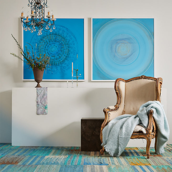 An interior space blending modern and classic elements with elegance.