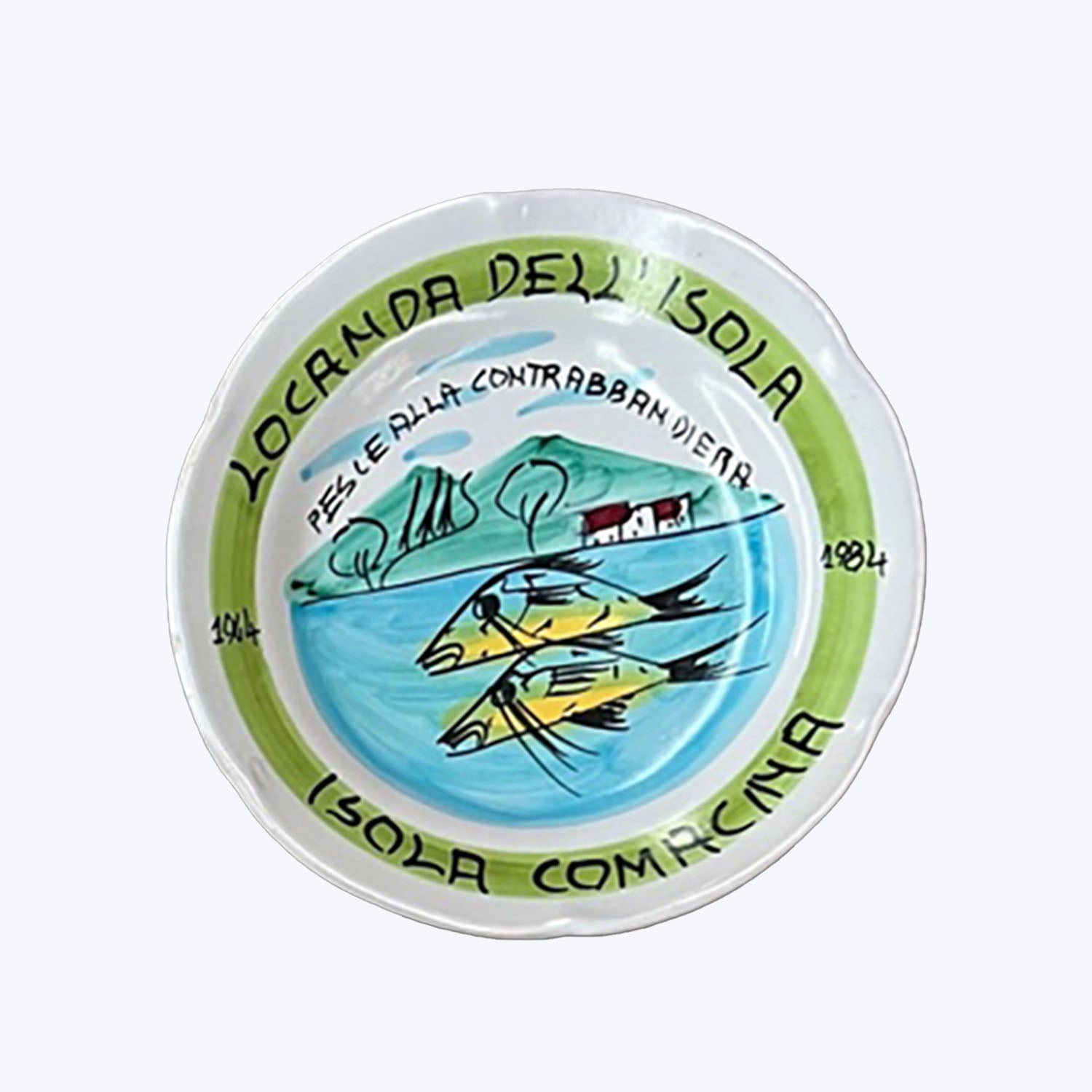 Buon Ricordo Plate, Dell'Isola