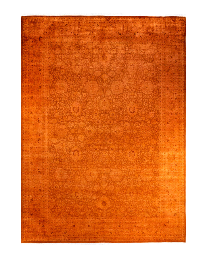 Orange Samsara Wool Rug - 10' x 13'10"