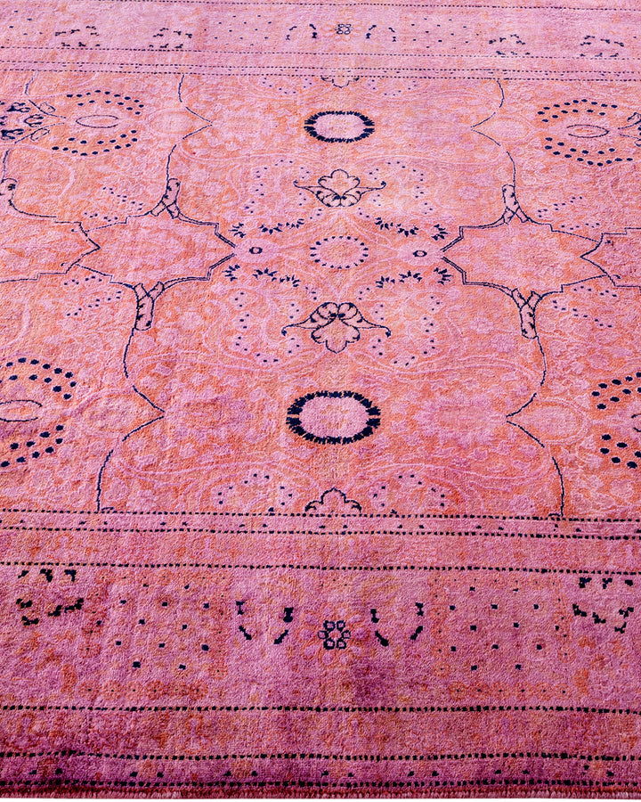 Purple Samsara Wool Rug - 4'9" x 7'1"