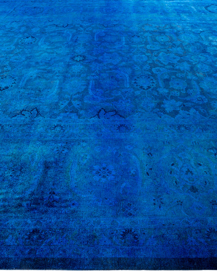 Blue Samsara Wool Rug - 10'1" x 13'10"