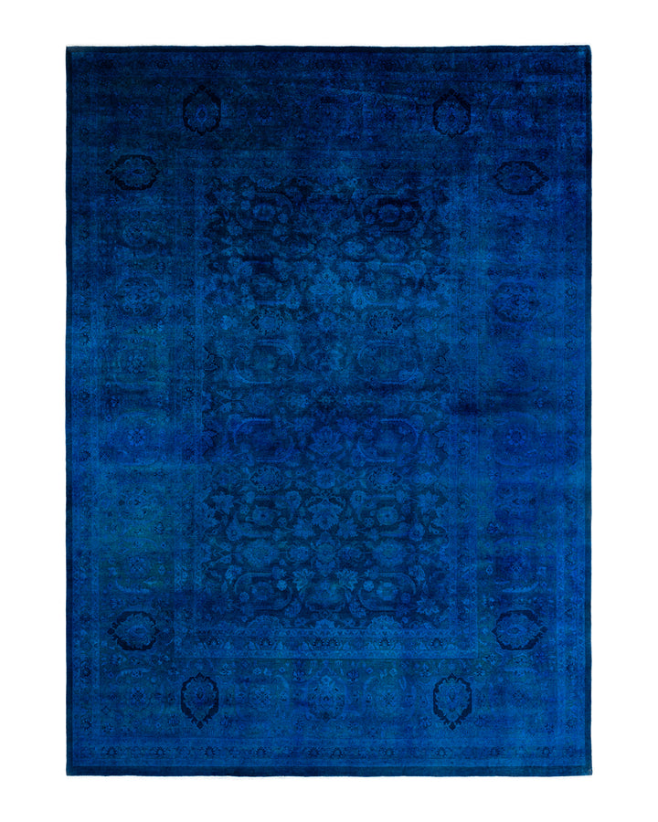 Blue Samsara Wool Rug - 10'1" x 13'10"