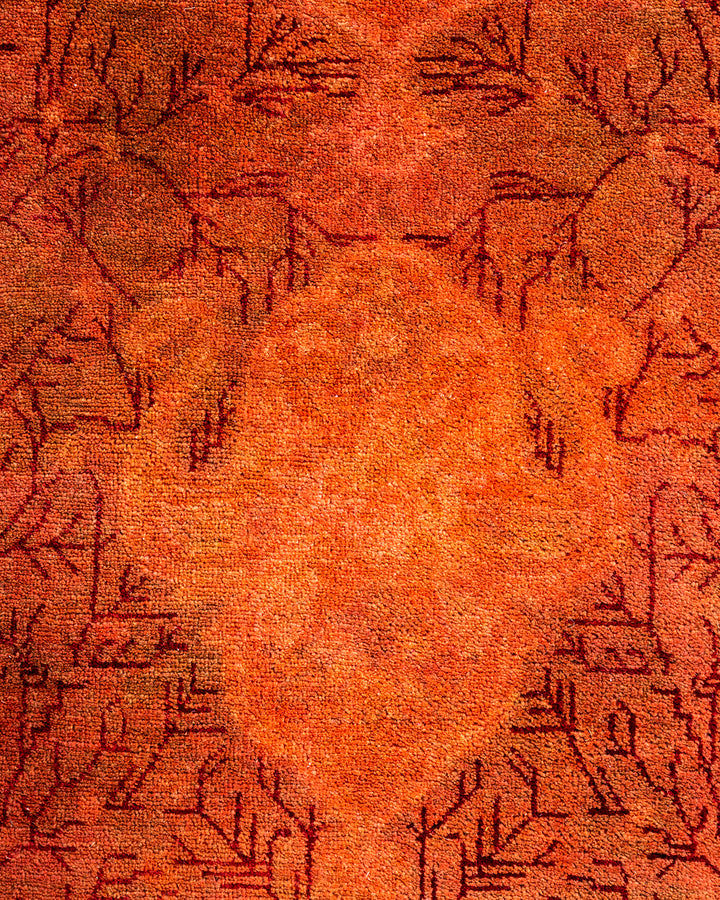 Orange Samsara Wool Rug - 8'1" x 10'9"