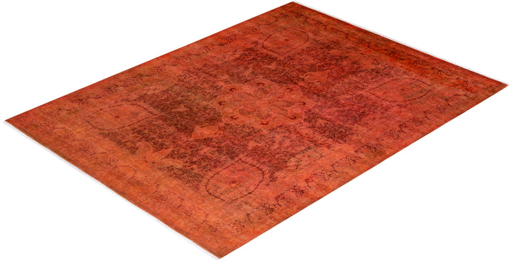 Orange Samsara Wool Rug - 8'1" x 10'9"