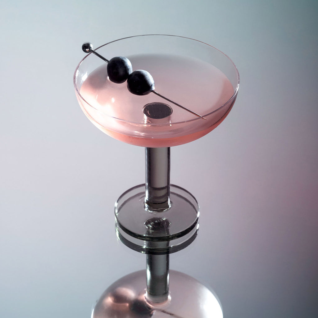 Tom Dixon Puck Coupe Glass Pink Drink