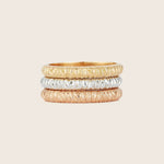 Santorini Stacking Ring-18k Yellow Gold