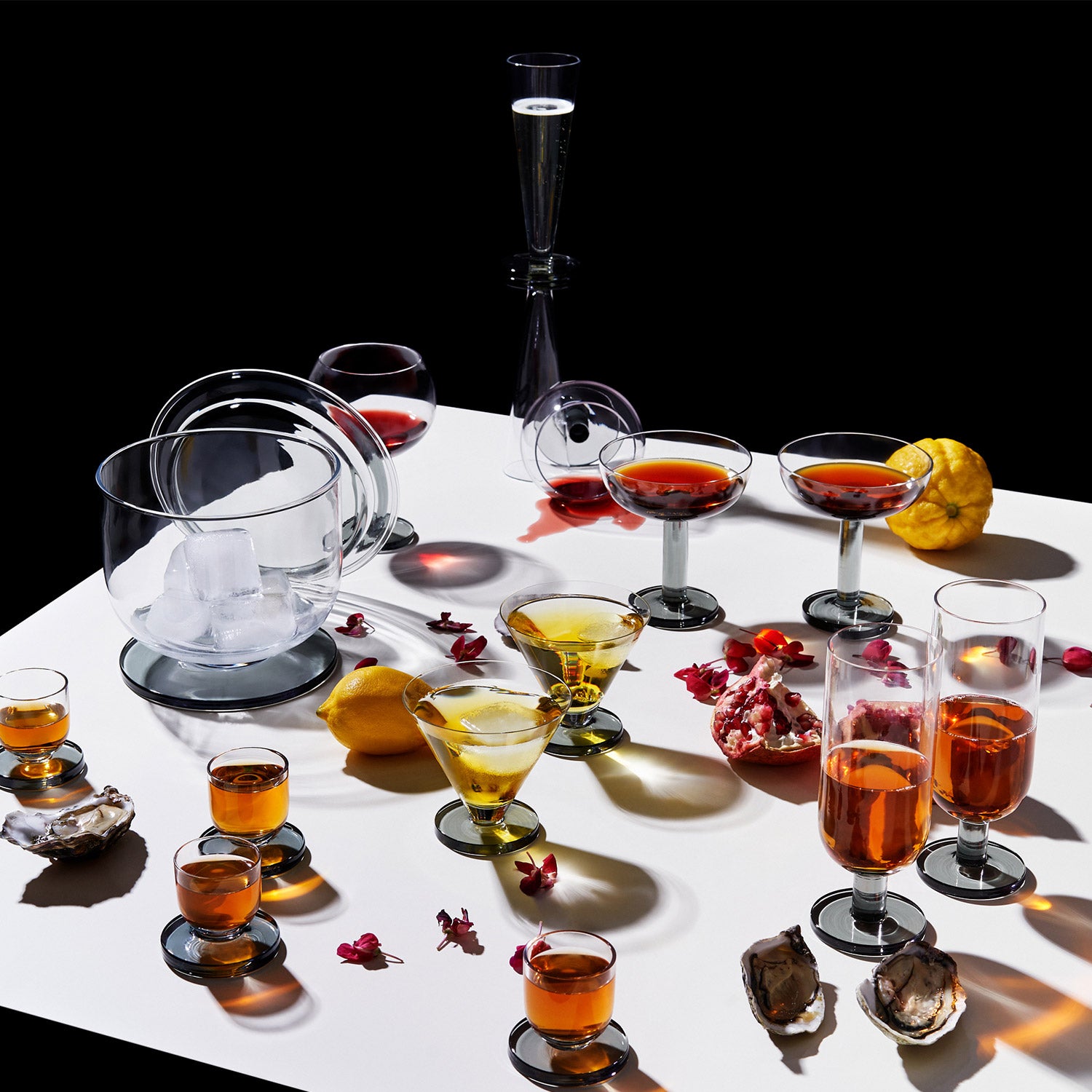 Tom Dixon Puck Nosing Glass Collection