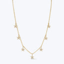 Starfish Fringe Necklace